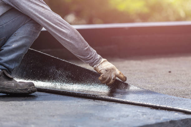 Professional Waterproofing technician working in Hampton, SC